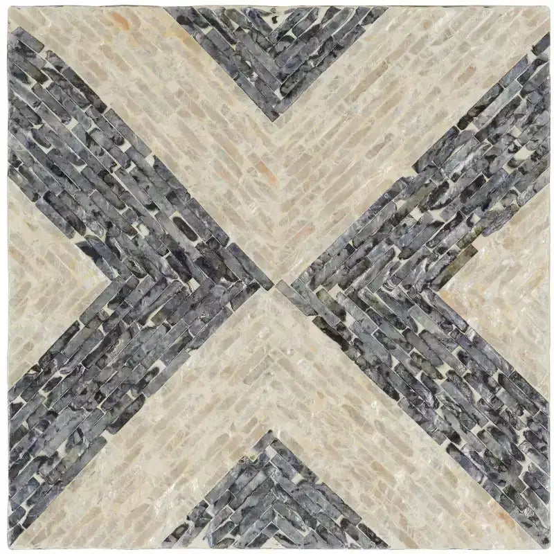 Sgabello d'accento quadrato imbottito con ripiano trapuntato e gambe in metallo color oro