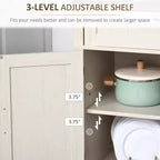 Madia moderna stile Farmhouse con contenitore, mobiletto a buffet con 2 ante scorrevoli stile fienile e cassetto per sala da pranzo