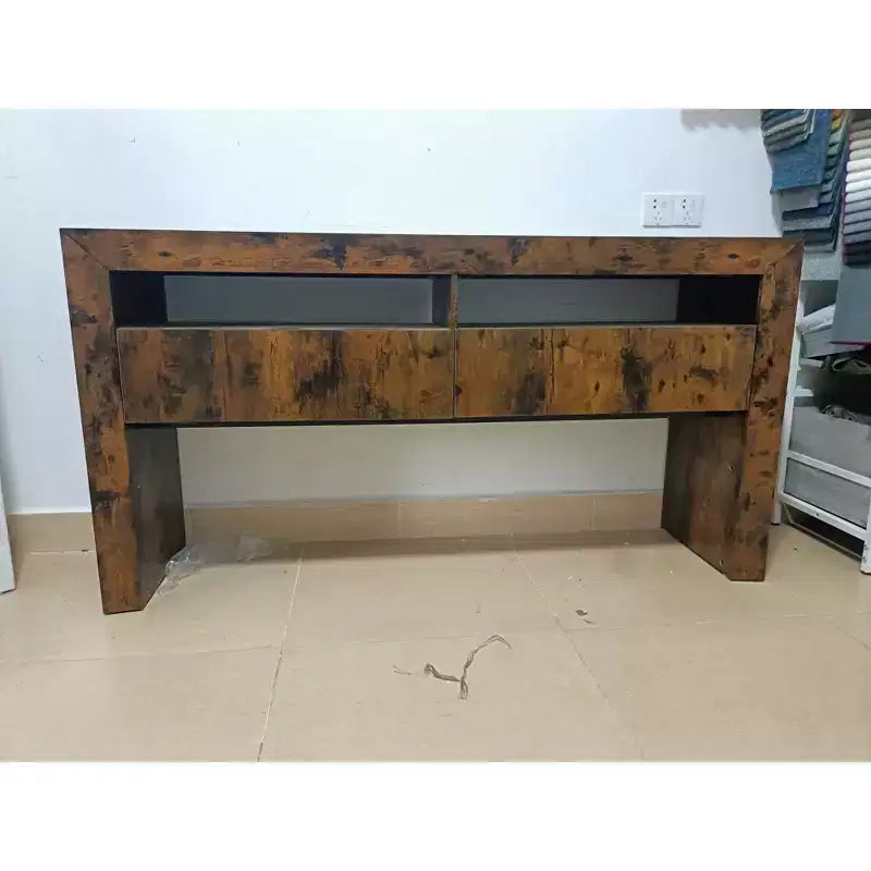 Consolle smussata con cassetti