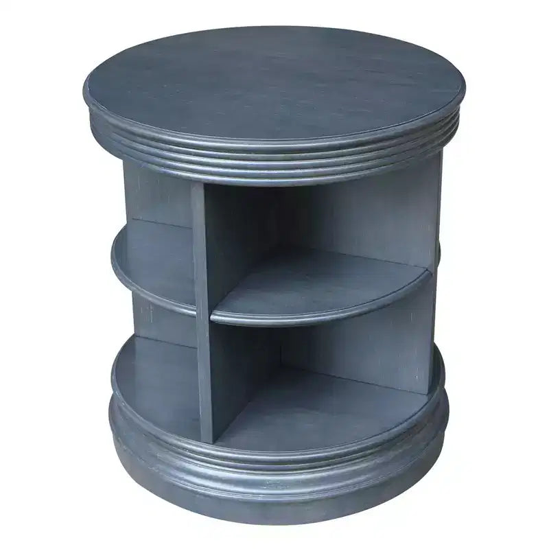 Library Round End Table - International Concepts