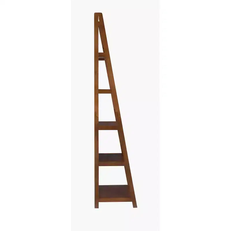 Libreria Charlotte da 183 cm a 5 ripiani con ripiani regolabili