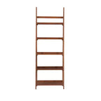 Libreria Charlotte da 183 cm a 5 ripiani con ripiani regolabili