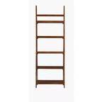 Libreria Charlotte da 183 cm a 5 ripiani con ripiani regolabili