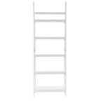 Libreria Charlotte da 183 cm a 5 ripiani con ripiani regolabili