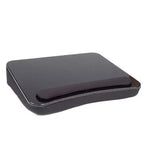 Tavolino da letto multiuso con cuscino in memory foam - Nero