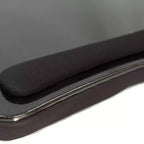 Tavolino da letto multiuso con cuscino in memory foam - Nero