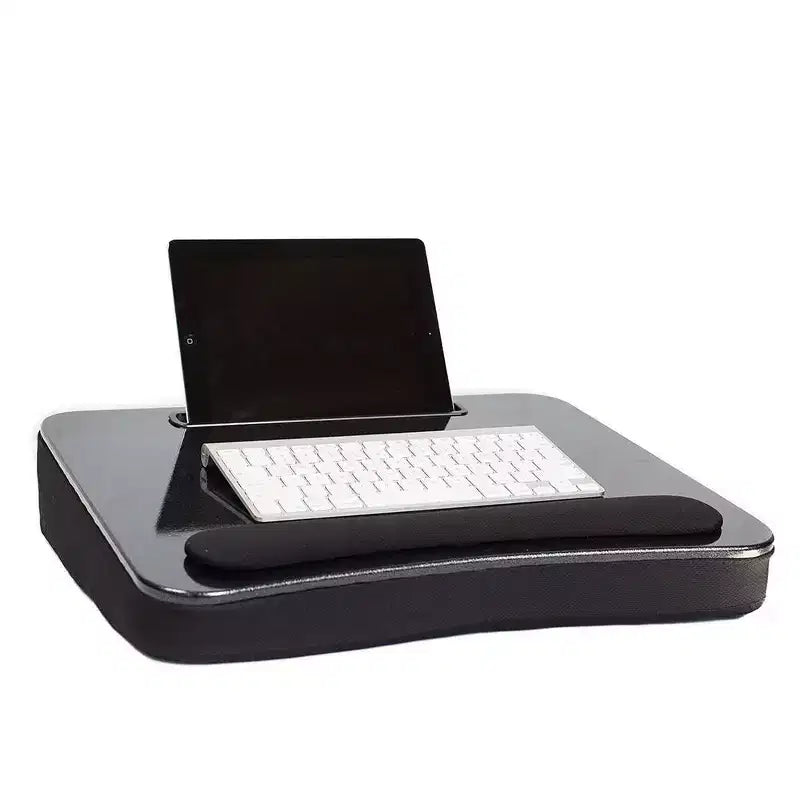 Scrivania da grembo in memory foam multiuso - Nera
