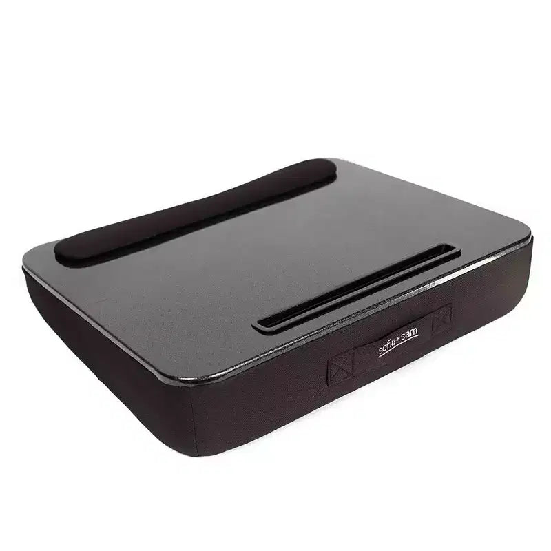 Scrivania da grembo in memory foam multiuso - Nera